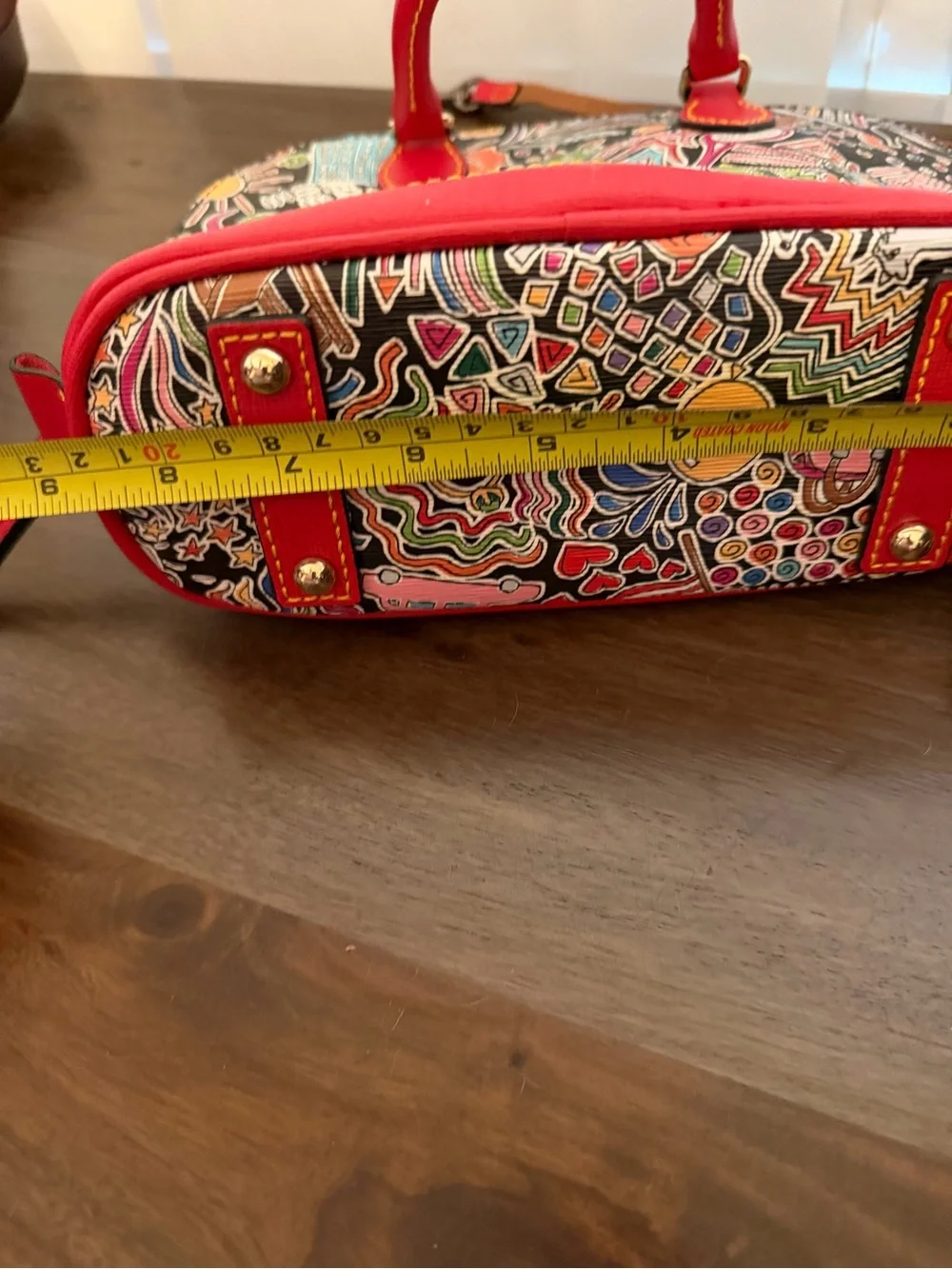 Rare vintage Dooney & Bourke whimsy Bitsy bag nwot - Picture 9 of 12